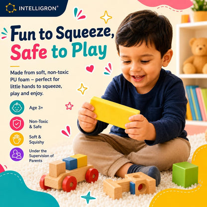 Butter Squishy Toy, 1Pc Squishy Butter Stick Fidget Toy, Soft Slow Rising Squishy for Kids, Cute Butter Squishy Style Squeeze Toy for Party Bags & Desk Gifts, Stress Relief Fidget Toy