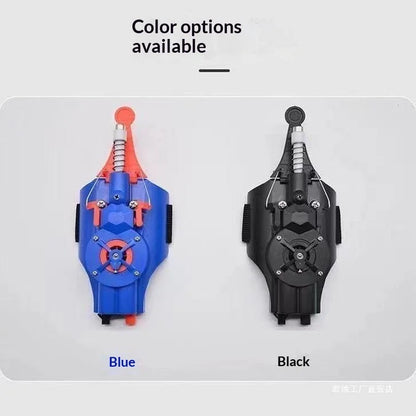 Electric Auto Retractable Spider Web Shooter Wrist Mounted Web Launcher Novelty Cosplay Prop for Adult Hero Role Play Anime Toys